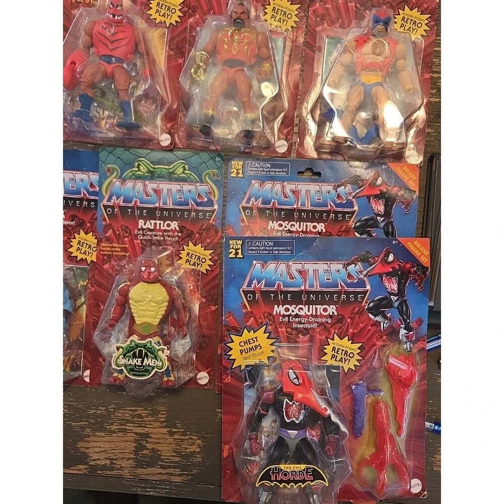 Mattel Motu Origins Lot Of 9 (New)